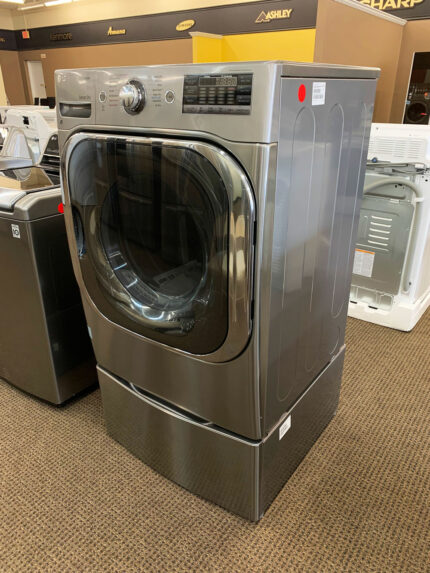 LG 9.0 cu. ft. Mega Capacity Electric Dryer w/ TrueSteam?