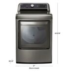 7.3 cu. ft. Smart wi-fi Enabled Gas Dryer with Sensor Dry Technology