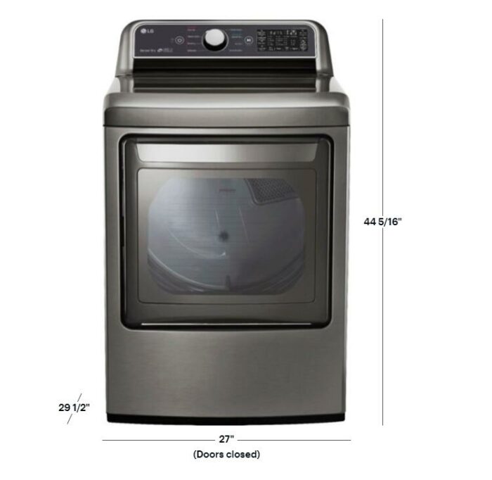 7.3 cu. ft. Smart wi-fi Enabled Gas Dryer with Sensor Dry Technology