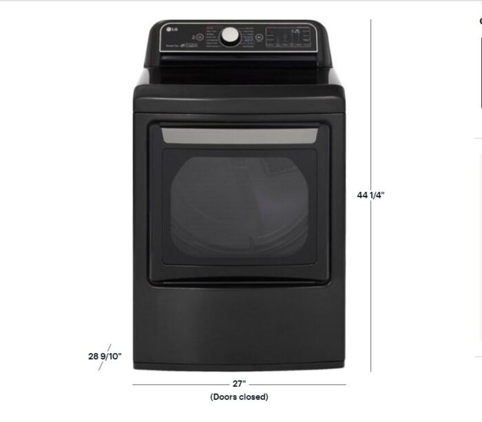 7.3 cu.ft. Smart wi-fi Enabled Gas Dryer with TurboSteam