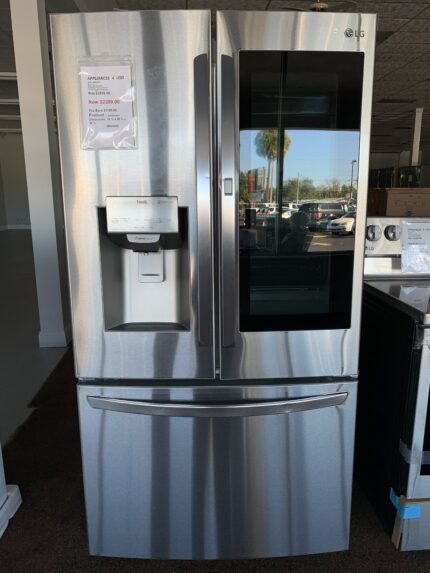 22 cu. ft. Smart wi-fi Enabled InstaView Door-in-Door Counter-Depth Refrigerator