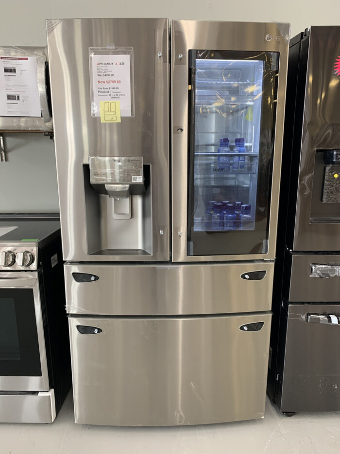 30 cu. ft. Smart wi-fi Enabled InstaView Door-in-Door Refrigerator with Craft Ice Maker