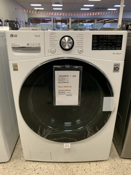 5.0 cu. ft. Mega Capacity  Smart wi-fi Enabled Front Load Washer with TurboWash 360 and Built-In Intelligence