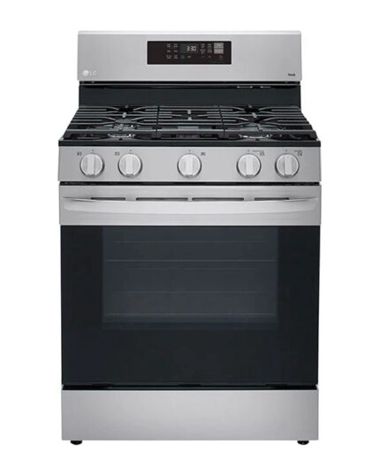 LG 5.8 cu ft. Smart Wi-Fi Enabled Fan Convection Gas Range with Air Fry & EasyClean?