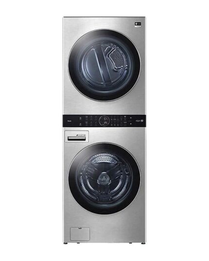 STUDIO Single Unit Front Load WashTower with Center Control 5.0 cu. ft. Washer and 7.4 cu. ft. Electric Dryer