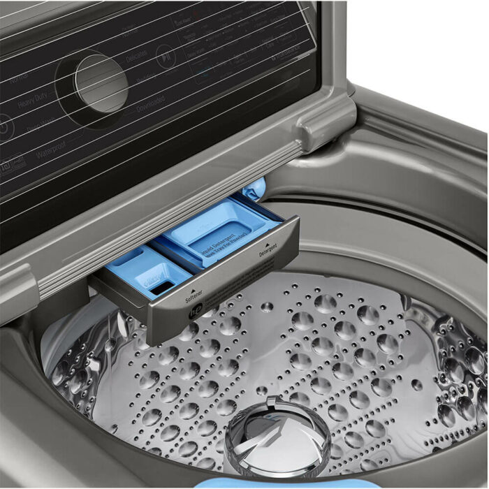 4.8 cu. ft. Mega Capacity  Smart wi-fi Enabled Top Load Washer with Agitator and TurboWash3D Technology