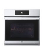 LG STUDIO 4.7 cu. ft. Smart InstaView Electric Single Built-In Wall Oven with Air Fry & Steam Sous Vide